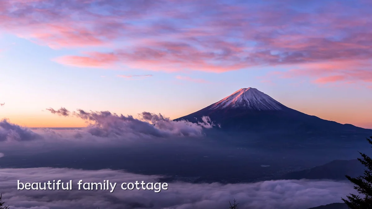 beautiful family cottage