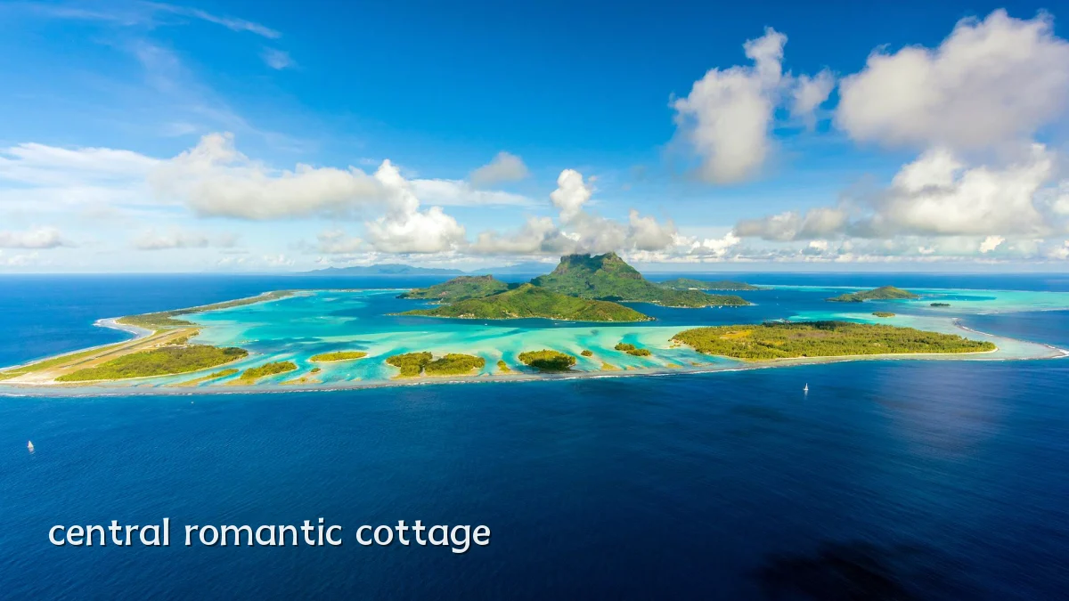 central romantic cottage