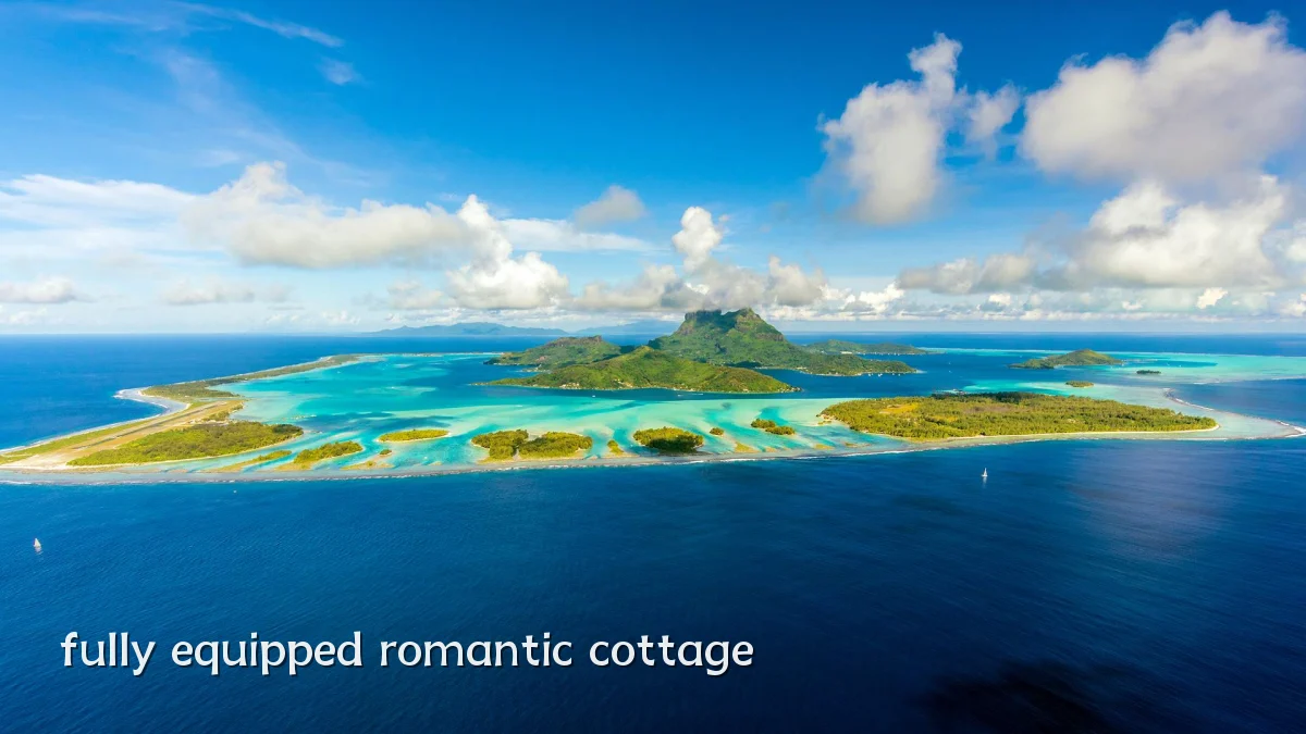 fully equipped romantic cottage