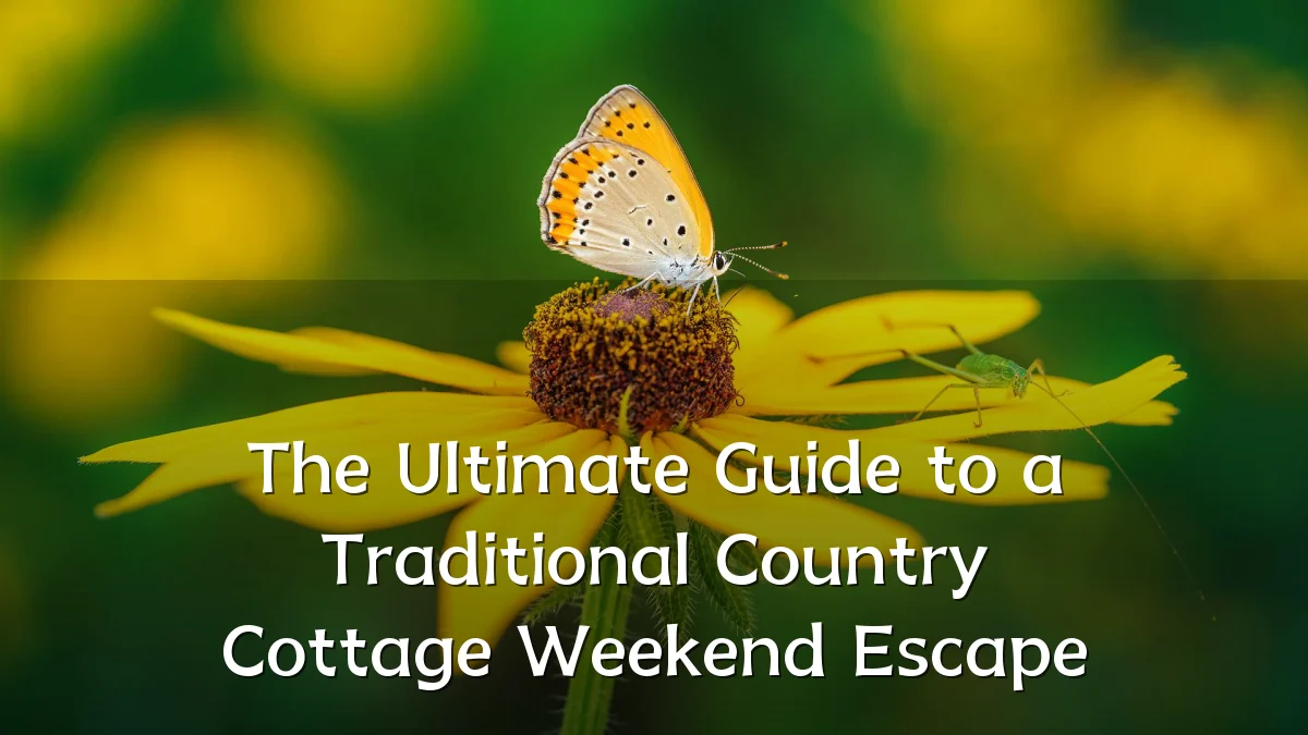 The Ultimate Guide to a Traditional Country Cottage Weekend Escape