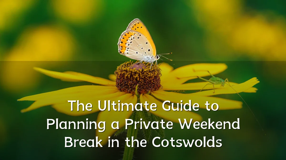 The Ultimate Guide to Planning a Private Weekend Break in the Cotswolds